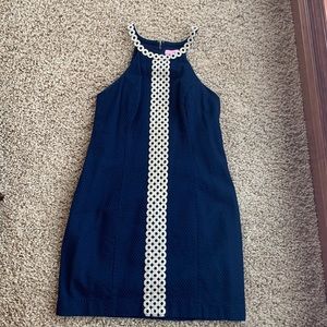 Lilly Pulitzer Navy Sasha shift dress